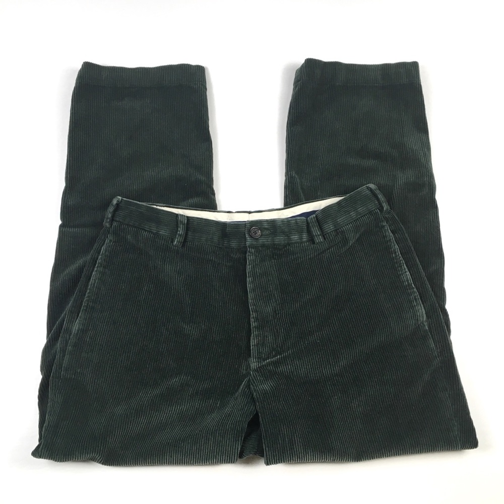 Brooks Brothers Hudson Flat Front Corduroys 35x32